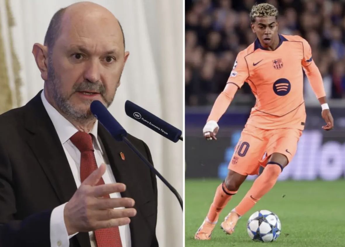 西足协主席：亚马尔是个冷静的球员，与他沟通的印象都极好